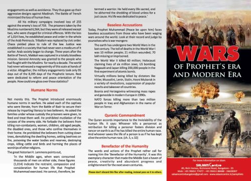 Wars in Prophets Era Page 1